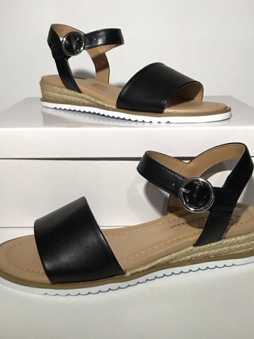 Isaac Mizrahi Live! Cassidy Wedge Sandal